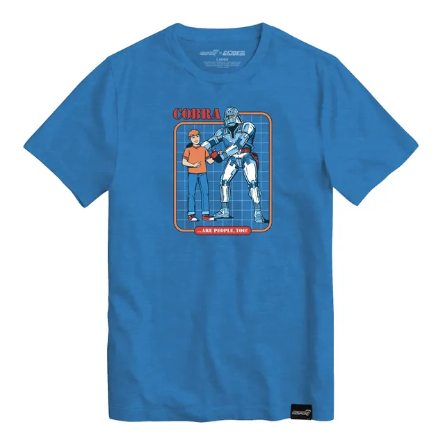 Super7 G.I. Joe Cobra Are People Too tricou albastru royal