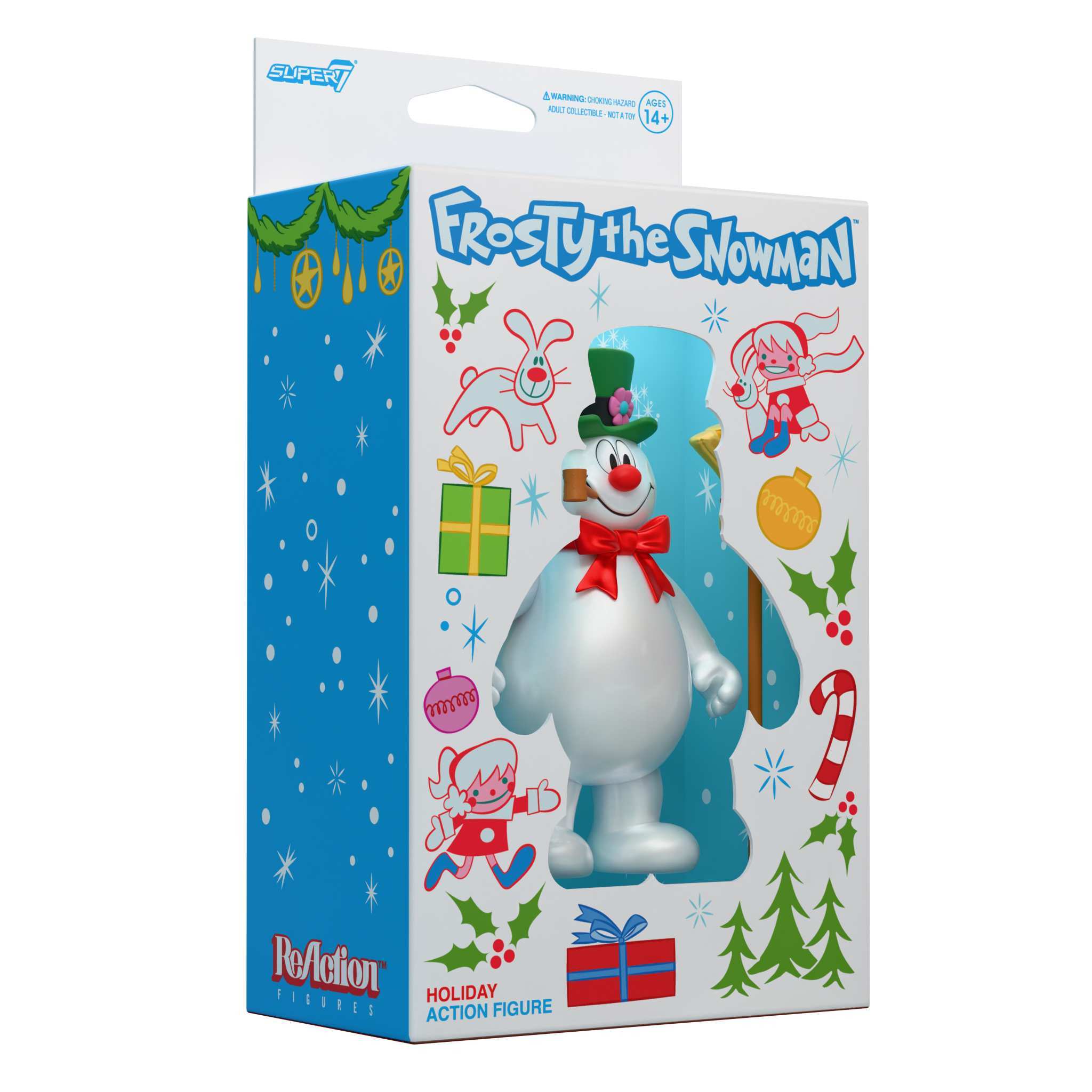 Super7 ReAction Frosty the Snowman figurina 9,5 cm bomboana