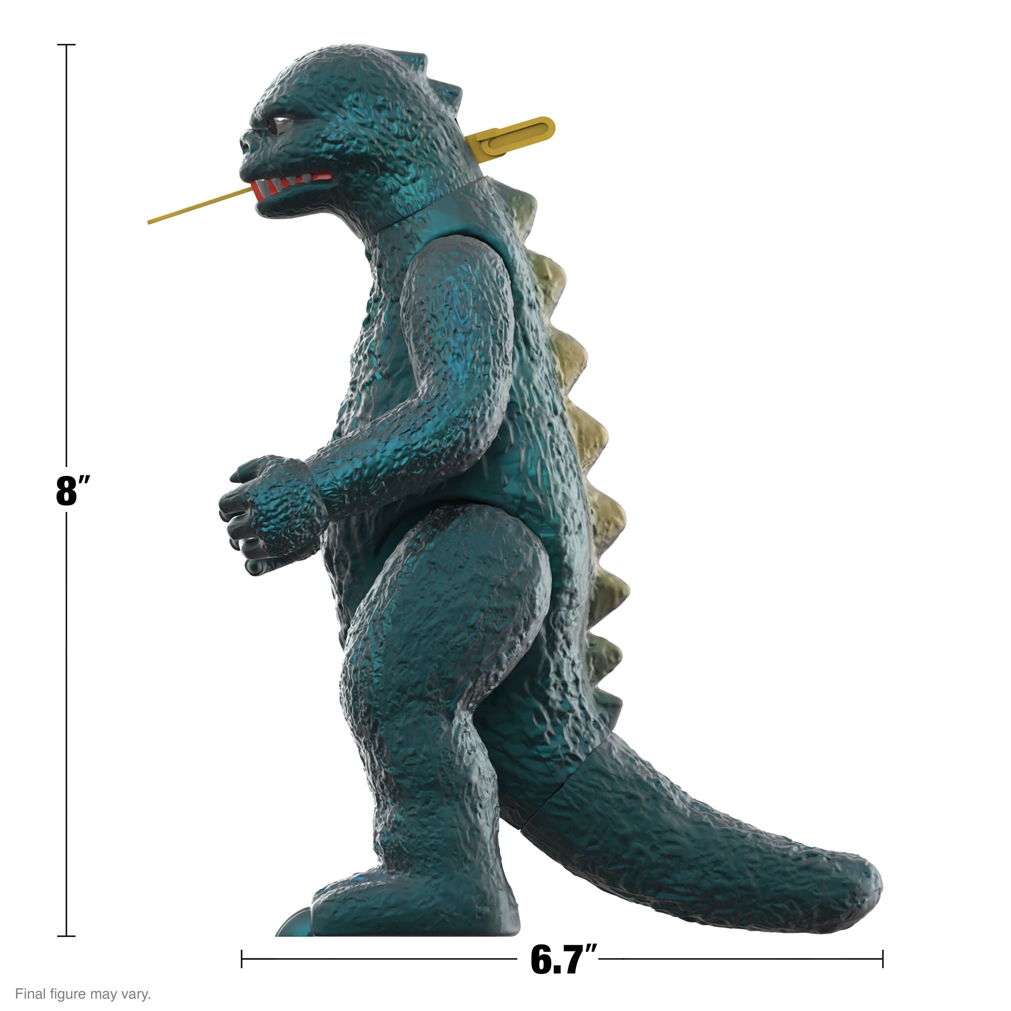 Super7 Toho Ultimates Shogun Godzilla figurina verde 20 cm