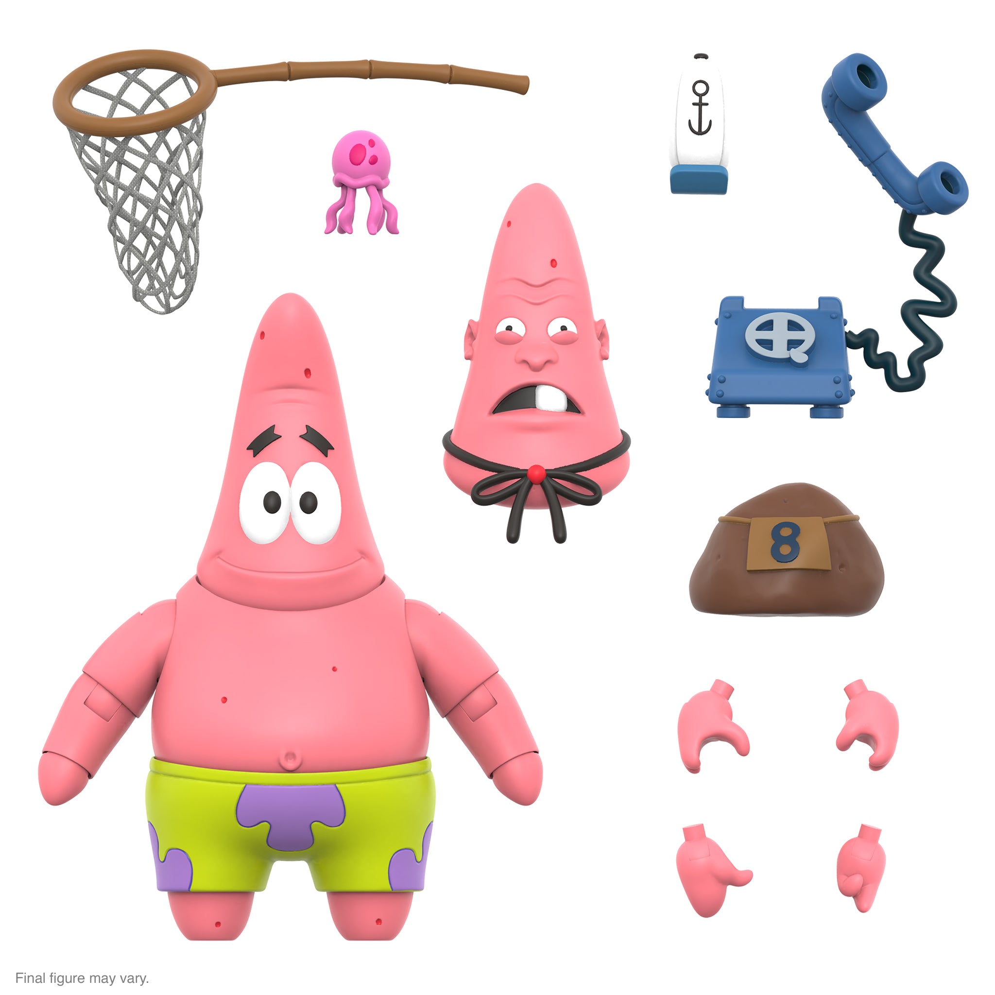 Super7 SpongeBob Ultimates Wave 2 set 2 figurine 18 cm