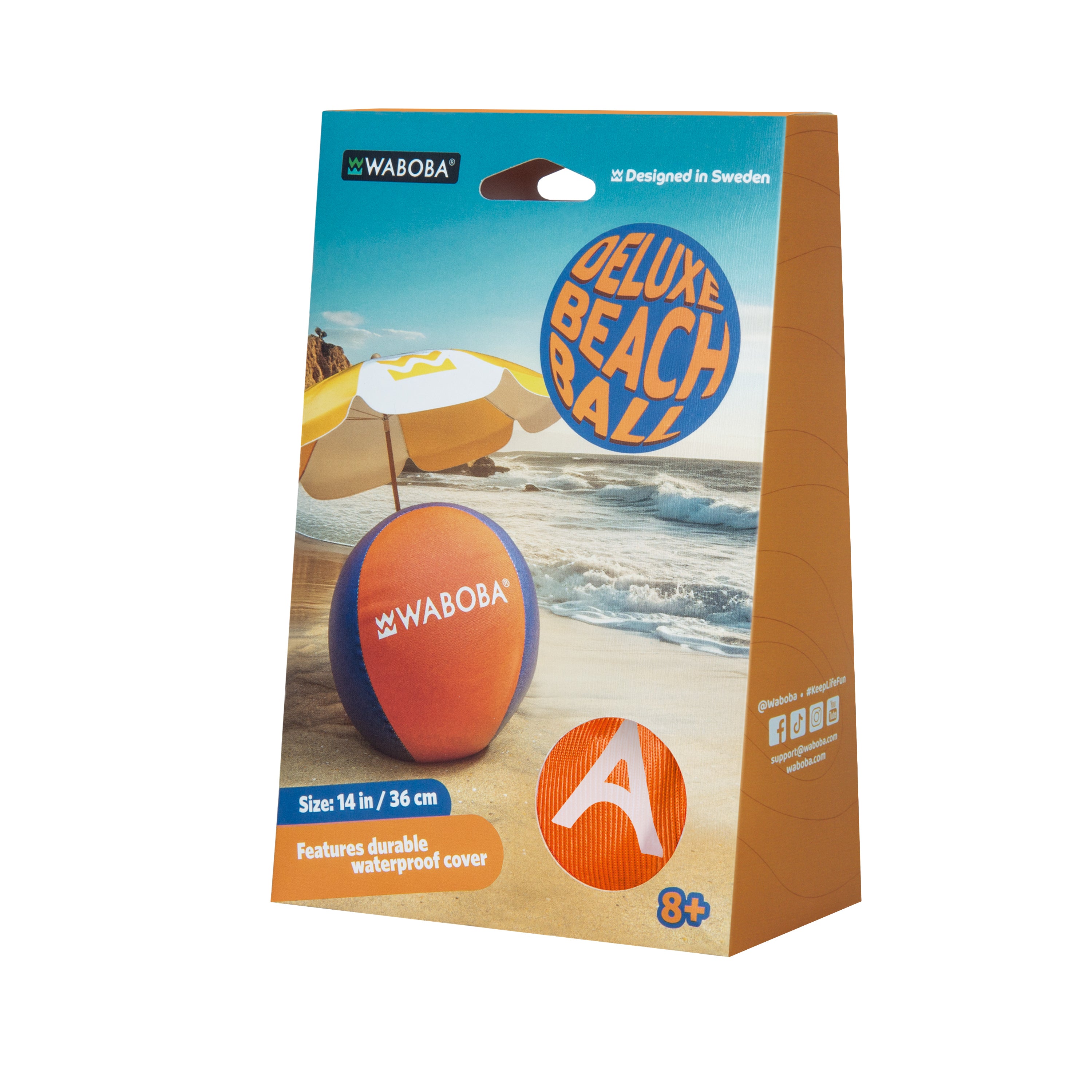 Waboba Jumbo minge de plaja 36 cm gonflabila