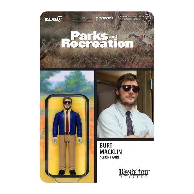 Super7 Parks and Recreation figurină articulată Andy Dwyer Burt Macklin