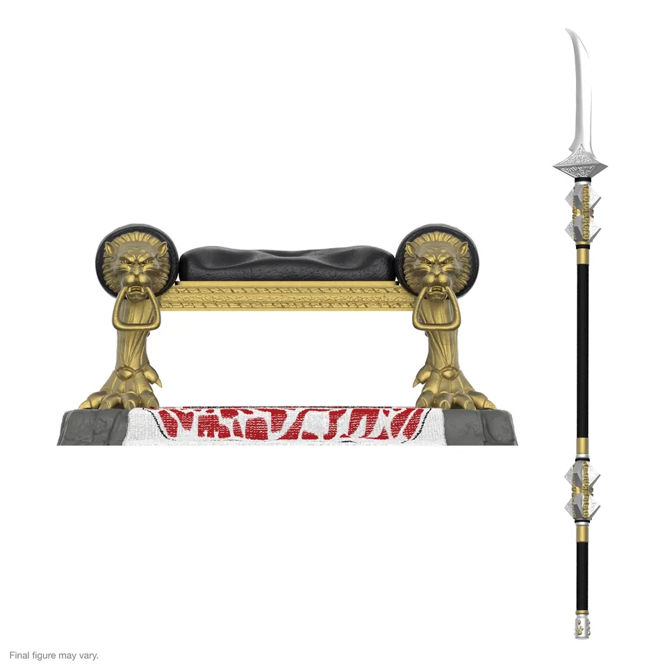 Super7 Conan ULTIMATES Aquilonian Throne tron 18 cm sculptat