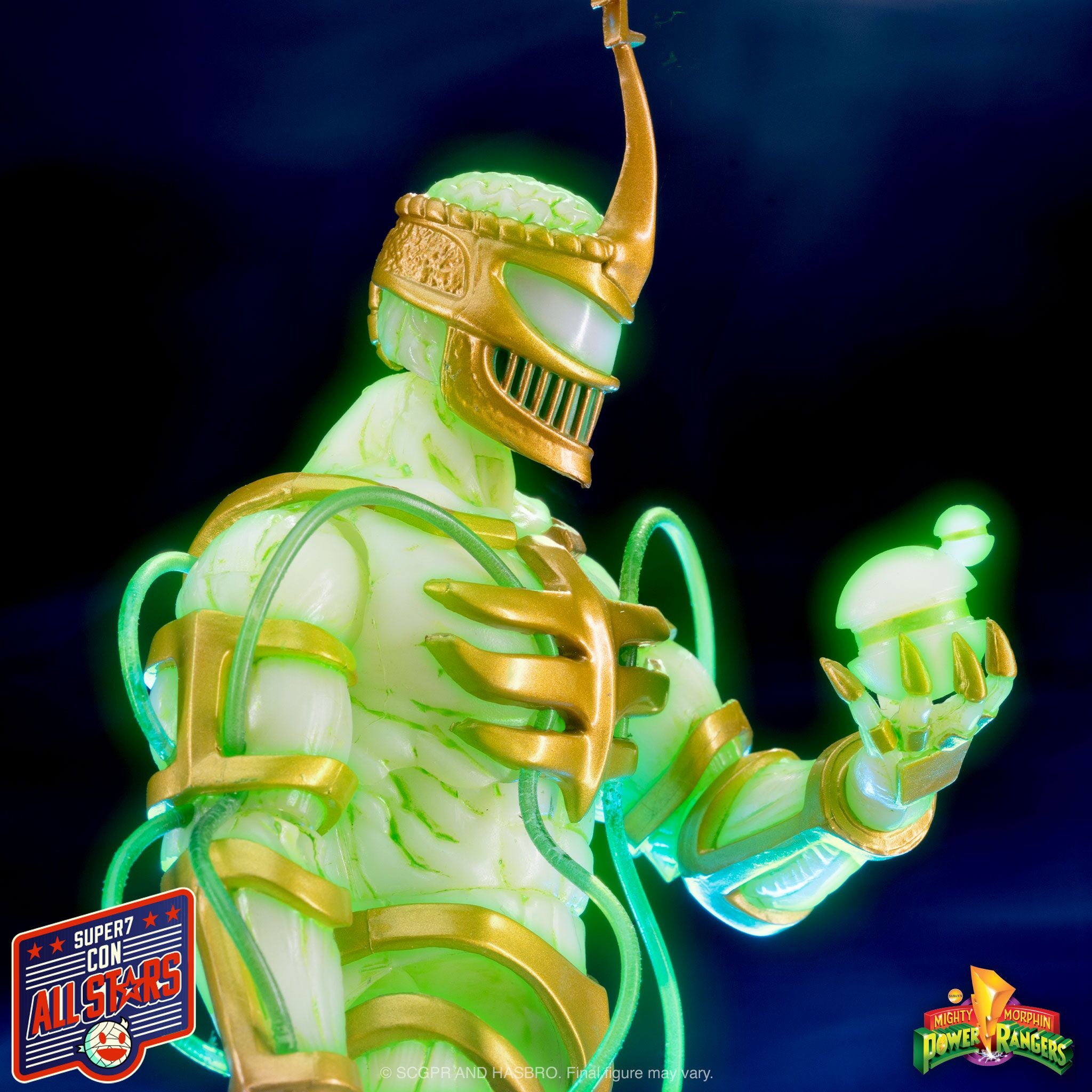 Super7 ULTIMATES Lord Zedd figurina Imperial Gold Glow 18 cm