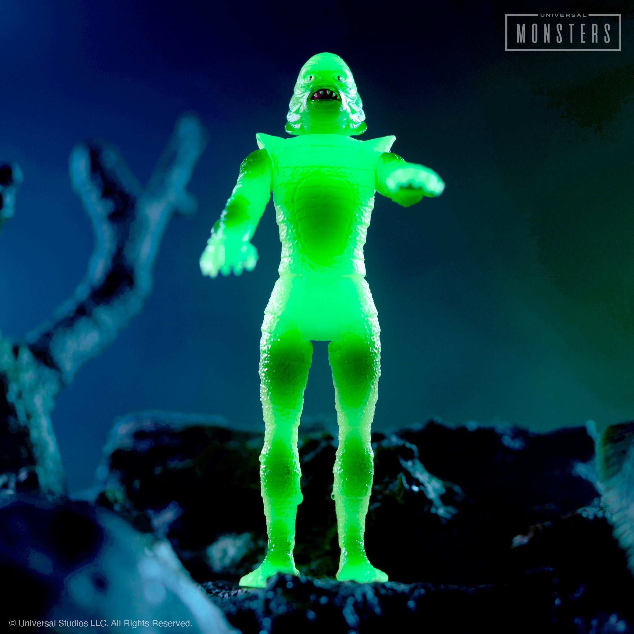 Super7 Universal Monsters ReAction Creature Glow figurina 9,5 cm