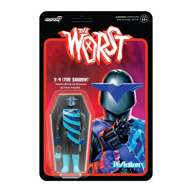Super7 The Worst X-Series figurina X-4 Infrared