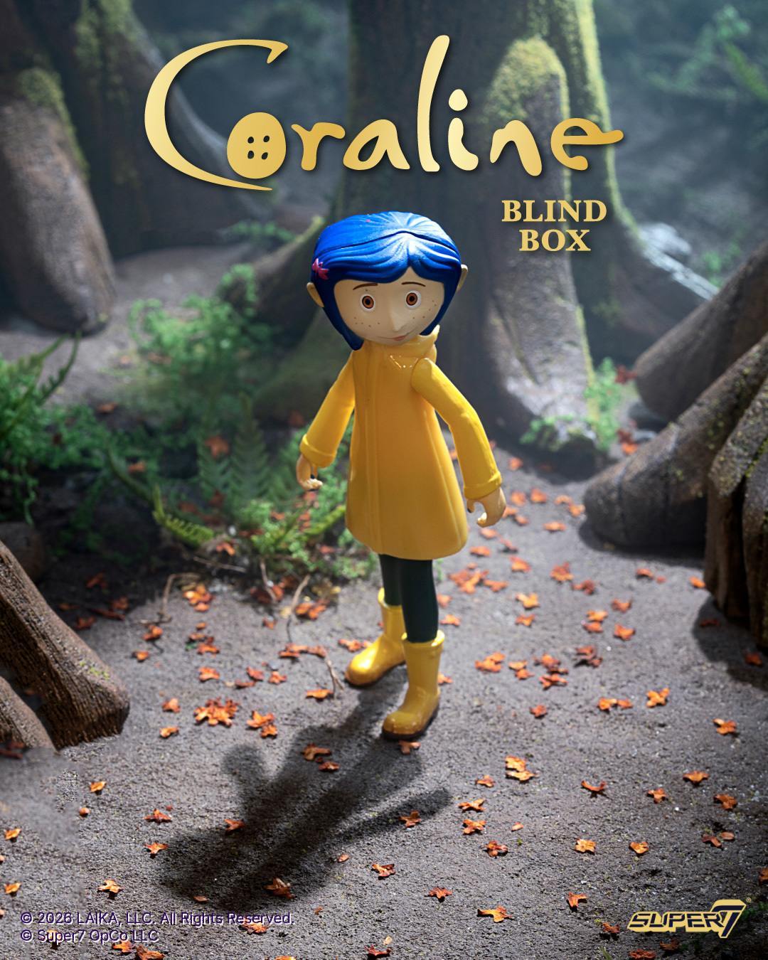 Super7 Coraline set 12 figurine Blind Box ReAction