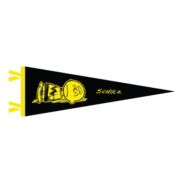 Super7 Peanuts Laying Down Charlie Brown fanion fetru 18x53 cm