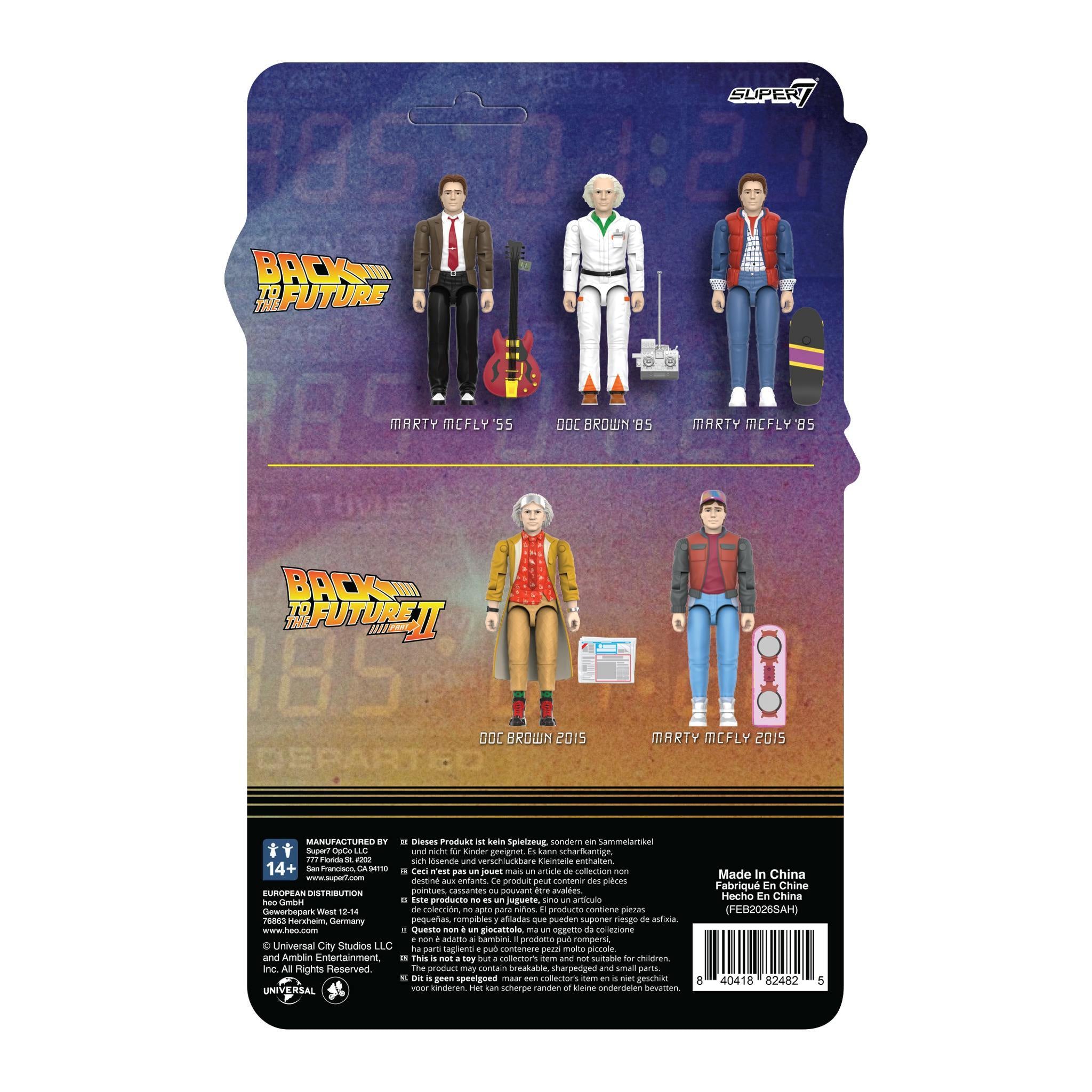 Super7 Back to the Future Marty McFly 2015 figurina 10 cm