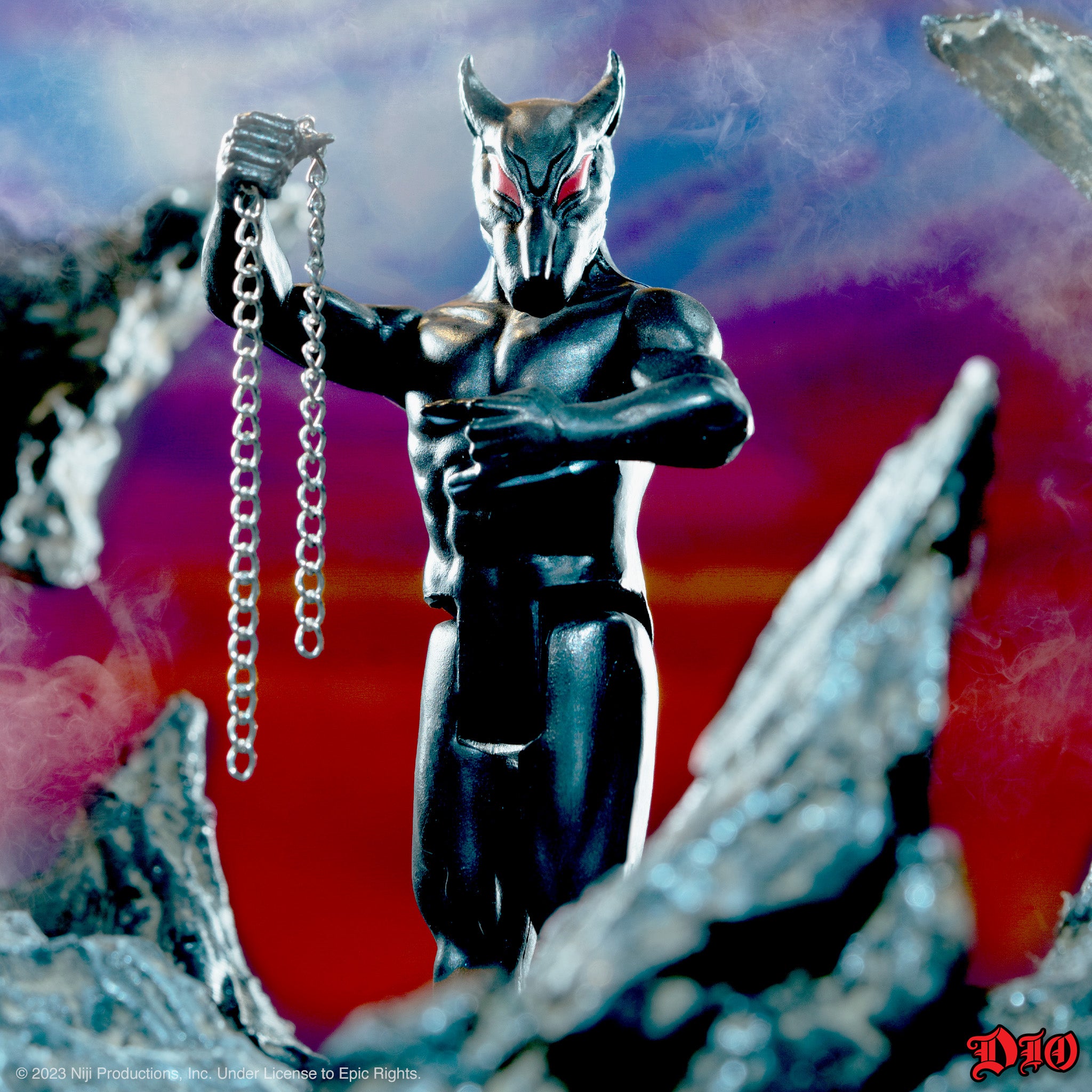 Super7 ReAction Dio Murray figurina 9,5 cm neagra