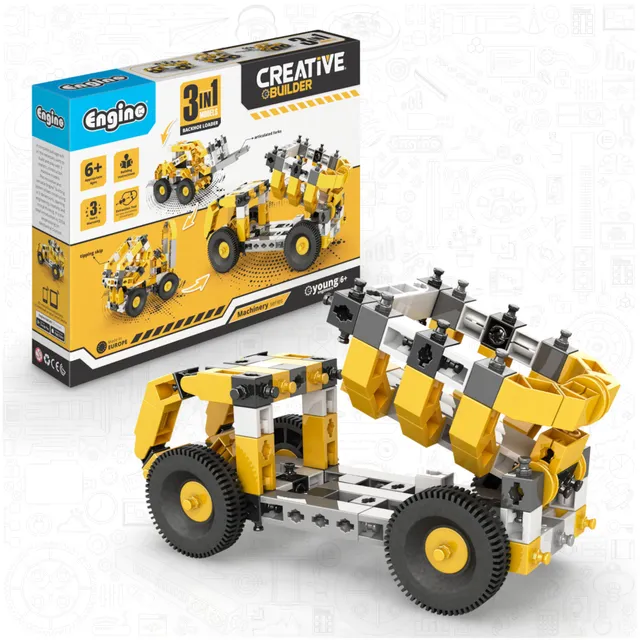 Engino Creative Builder basculantă set construcție 3 modele 6+ ani