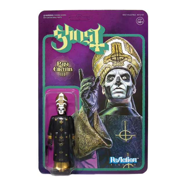 Super7 Ghost ReAction Papa Emeritus III figurină 9,5 cm