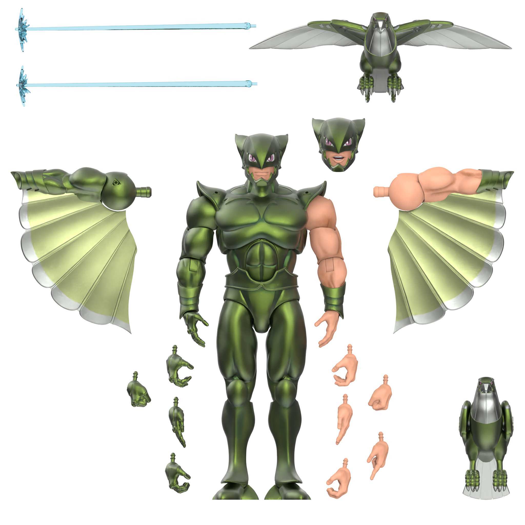 Super7 SilverHawks ULTIMATES Wave 7 set 4 figurine 18 cm