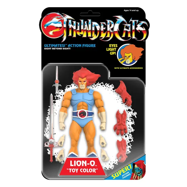 Super7 ThunderCats ULTIMATES Lion-O figurina ochi LED