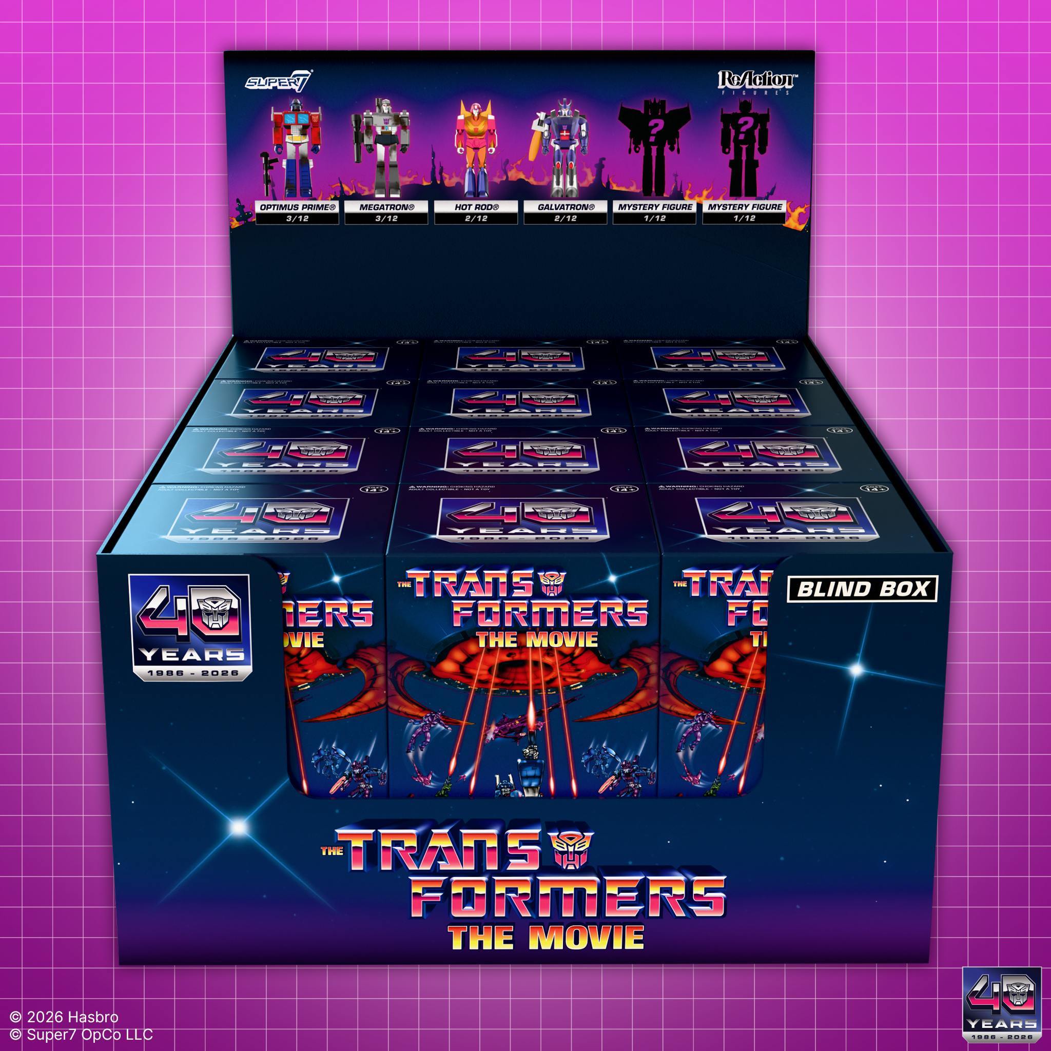 Super7 ReAction Transformers Wave 6 cutie oarba set 12
