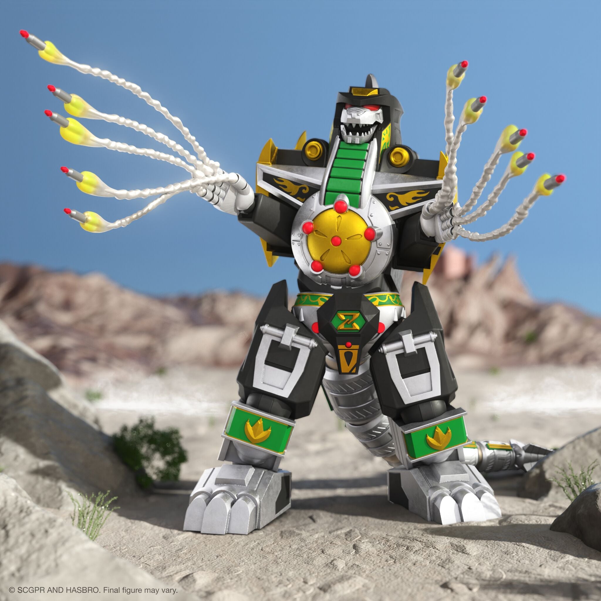 Super7 ULTIMATES Dragonzord figurina articulata 9 inch