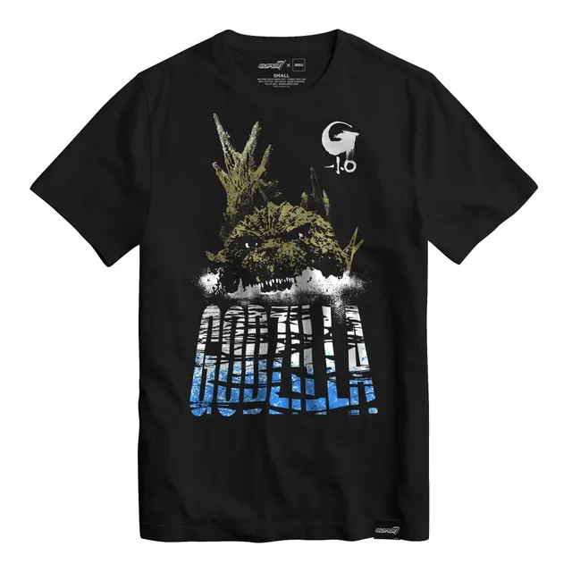 Super7 Toho Godzilla Minus One Ocean tricou negru bumbac