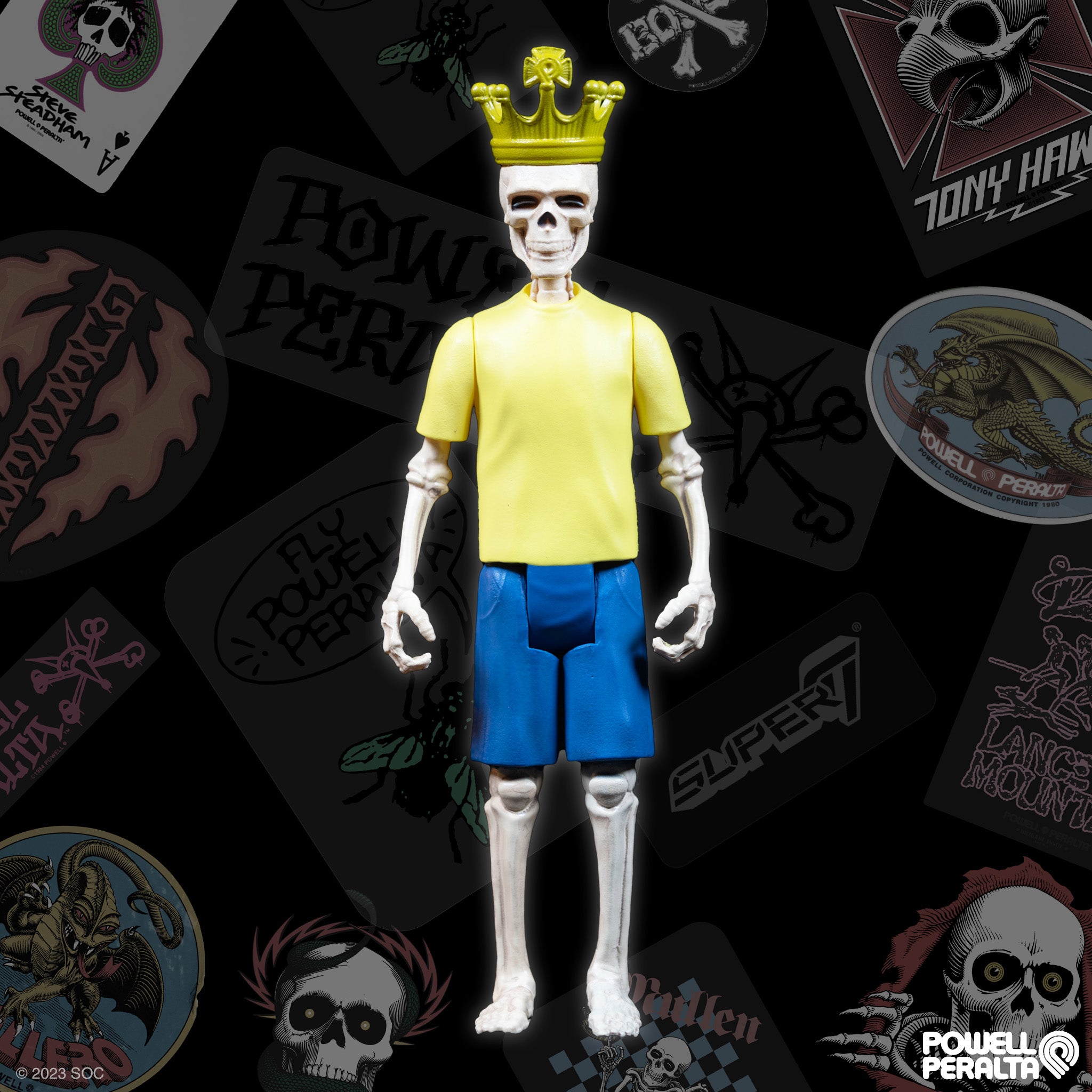 Super7 ReAction Rodney Mullen figurina 9 cm Powell-Peralta