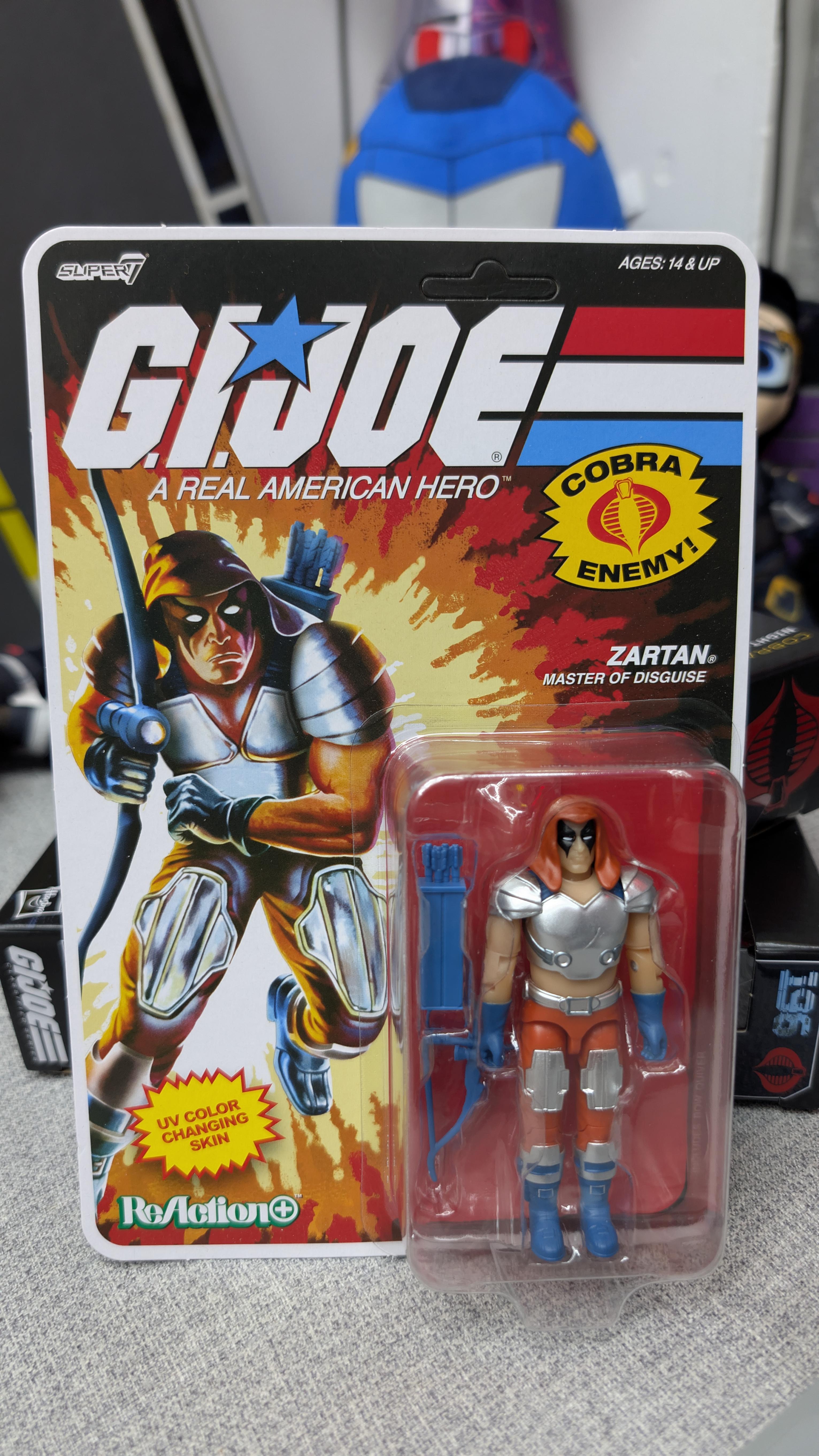 Super7 ReAction+ G.I. Joe set 4 figurine Wave 09