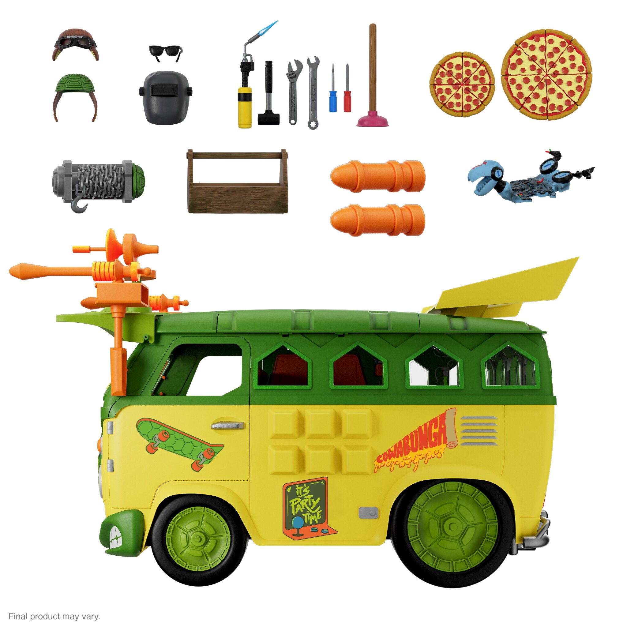 Super7 TMNT ULTIMATES Party Wagon masinuta 51 cm