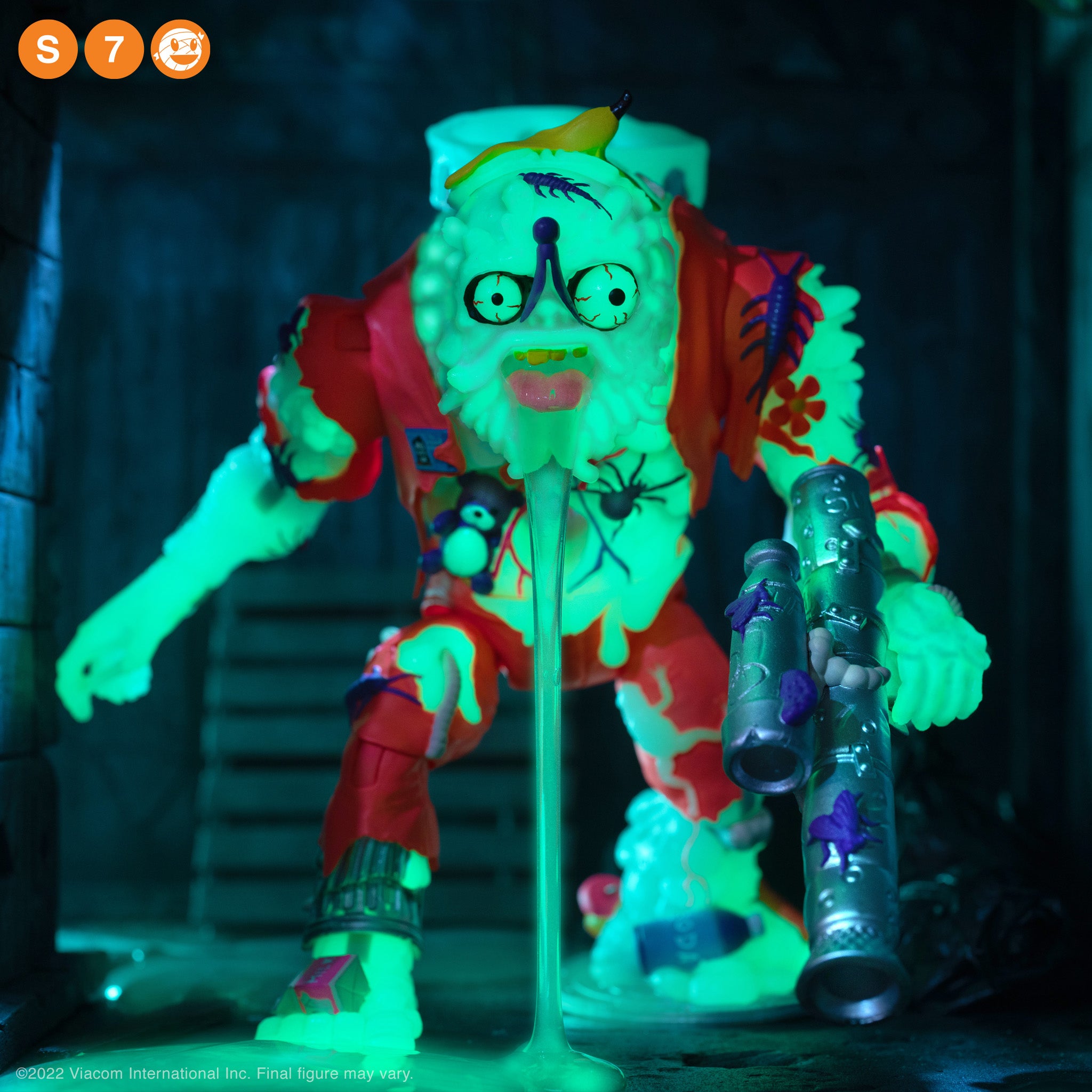 Super7 TMNT Ultimates Muckman figurina glow 18 cm