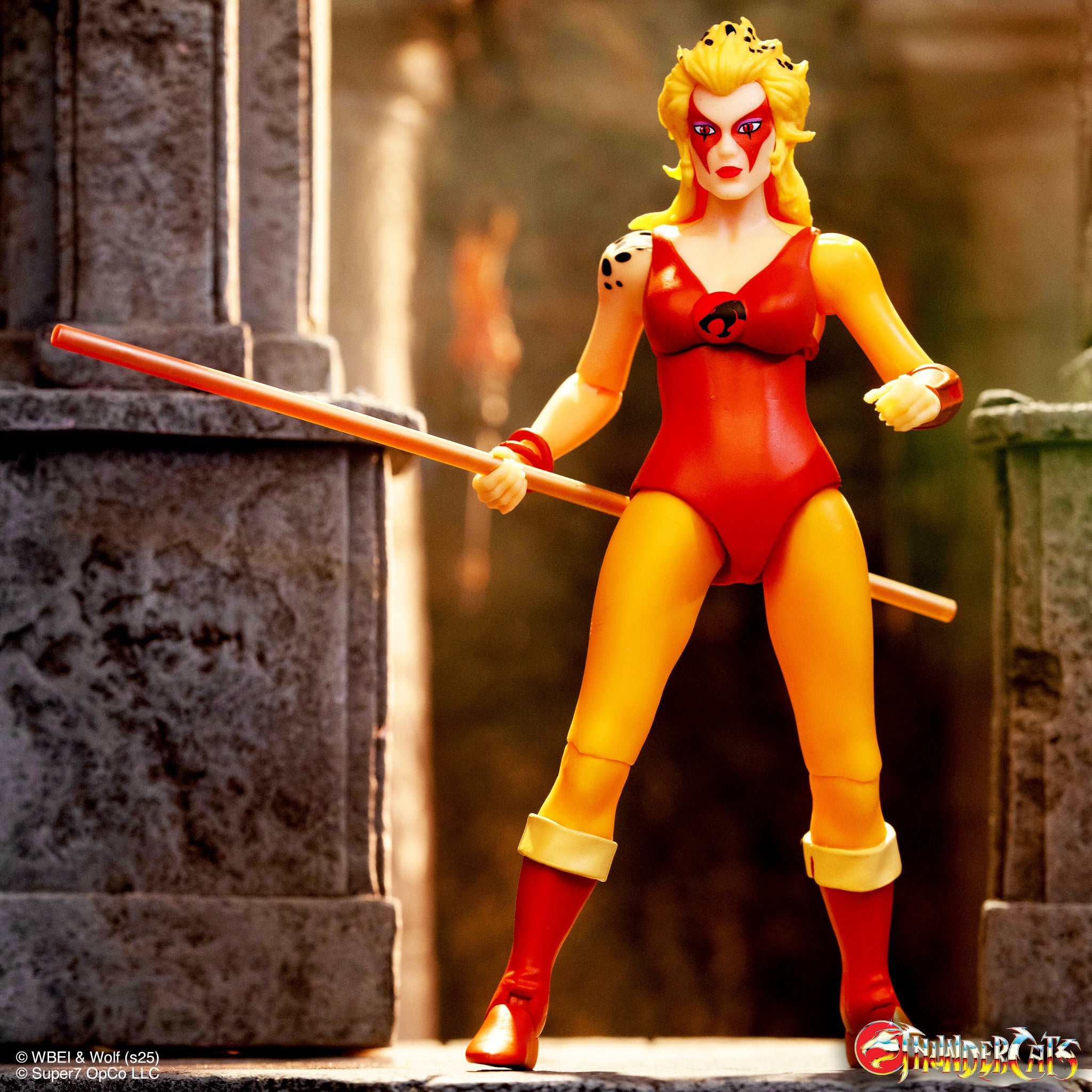 Super7 ThunderCats DELUXE Wave 02 Tygra Cheetara set 2 figurine
