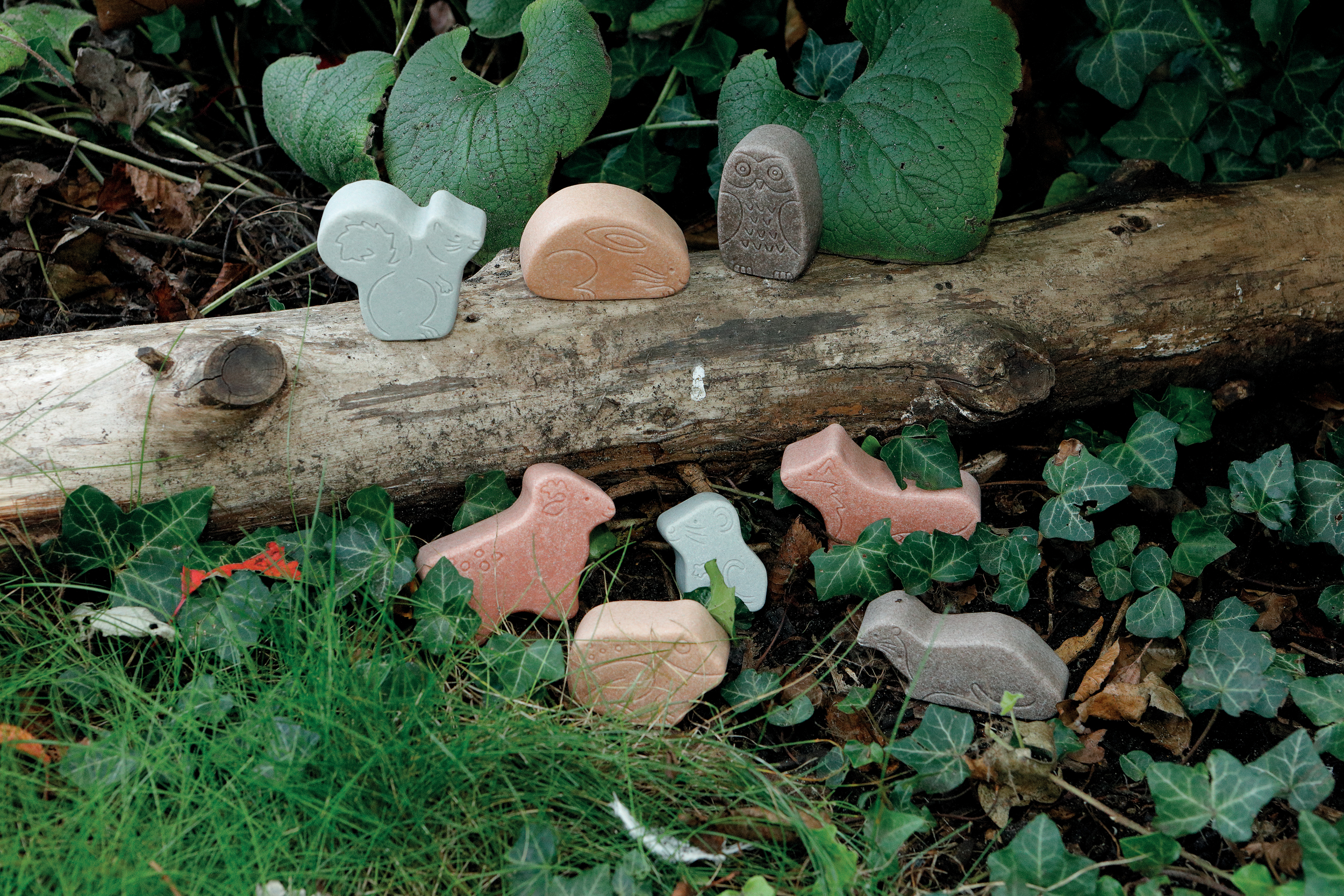 Yellow Door Little Lands Woodland figurine animale padure set 8