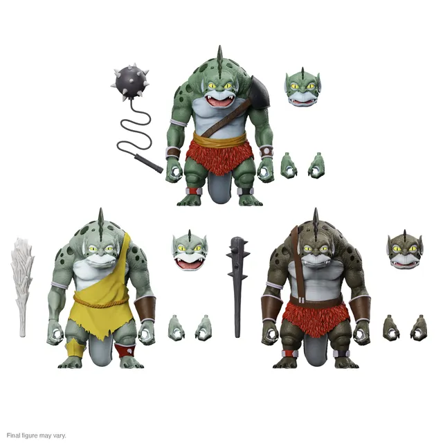 Super7 ThunderCats Ultimates Reptilians set 3 figurine articulate