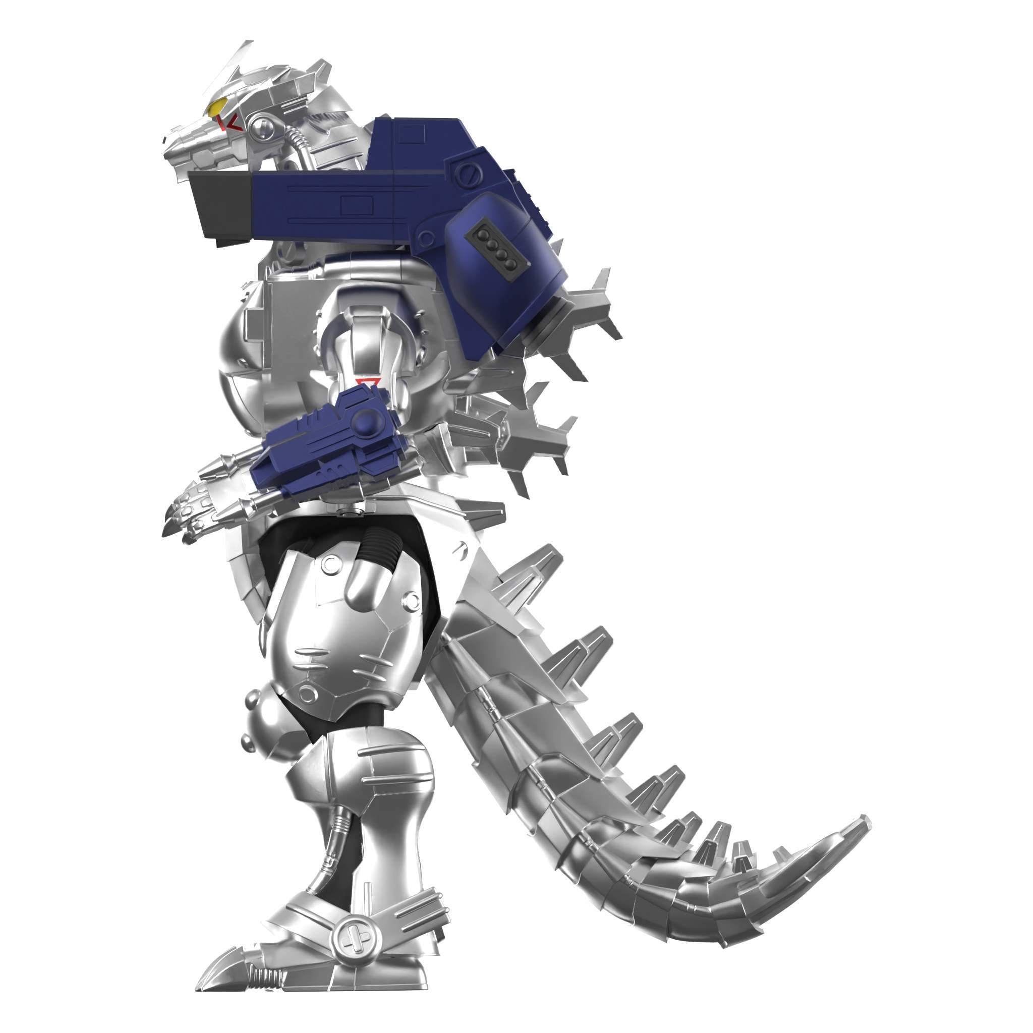 Super7 Toho Mechagodzilla 2002 figurină 9,5 cm gri