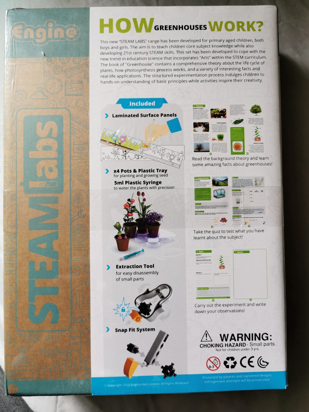 Engino STEAM Labs set constructie sera 8+ ani experimente