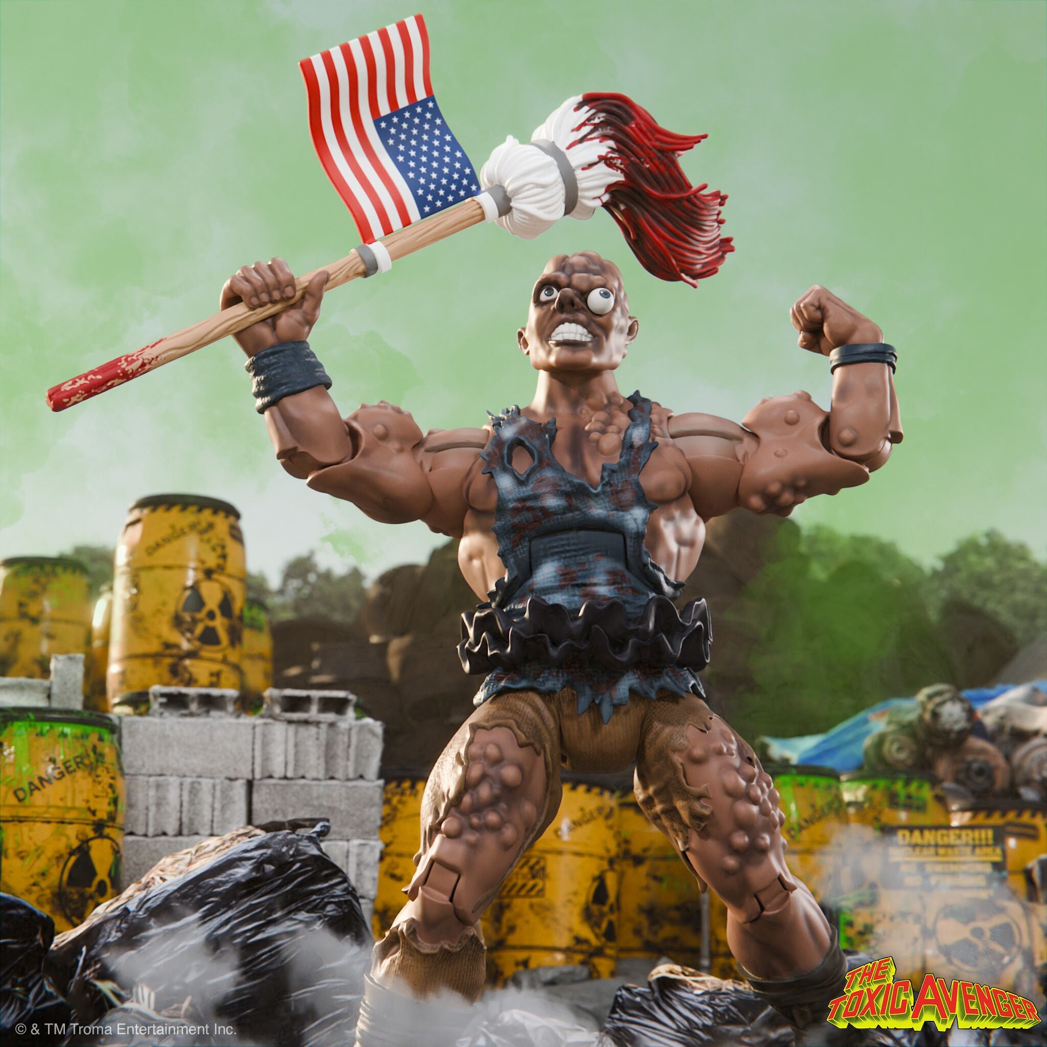 Super7 Ultimates Toxic Avenger figurina film 18 cm