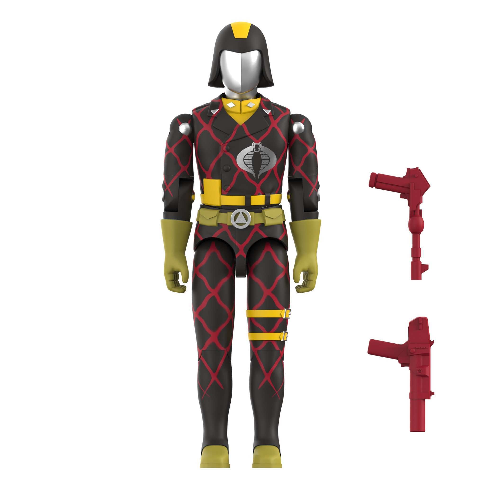Super7 G.I. Joe ReAction+ Cobra Commander Python Patrol figura