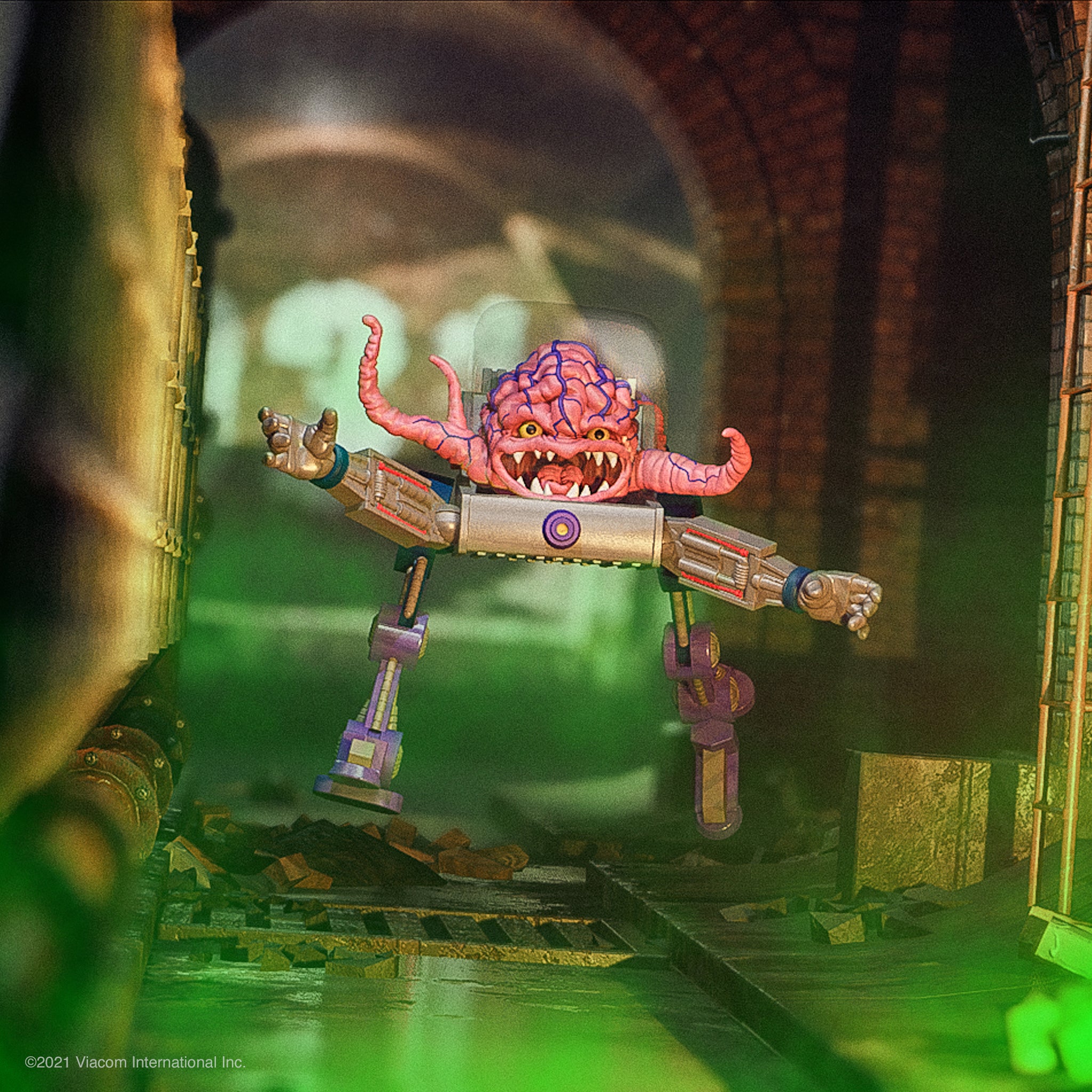 Super7 TMNT Krang Ultimates figurina 18 cm creier