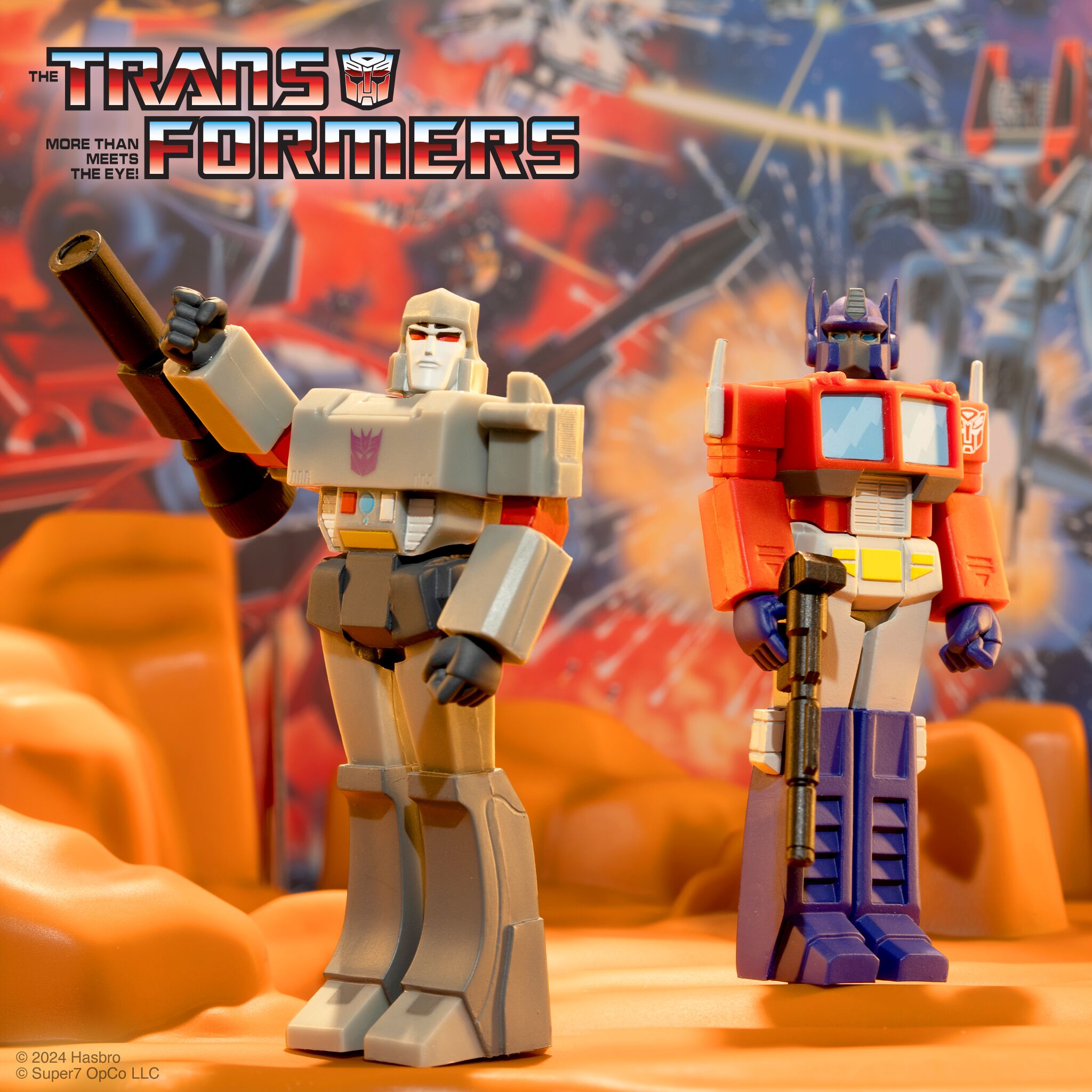 Super7 Transformers ReAction Arca set joacă metalic