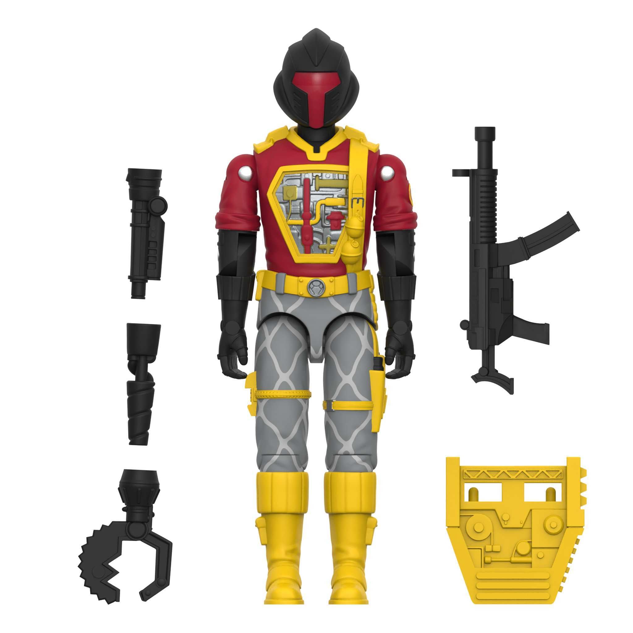 Super7 G.I. Joe ReAction B.A.T. Python Patrol figurina