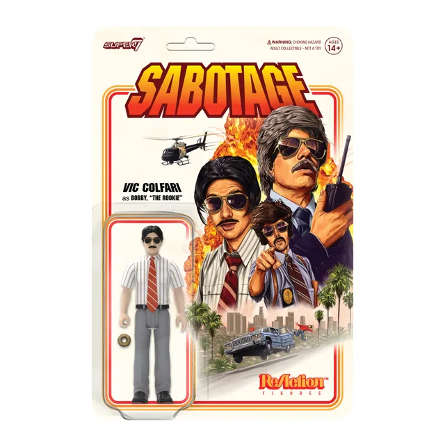 Super7 Beastie Boys ReAction Sabotage Vic Colfari figurina gogoasa