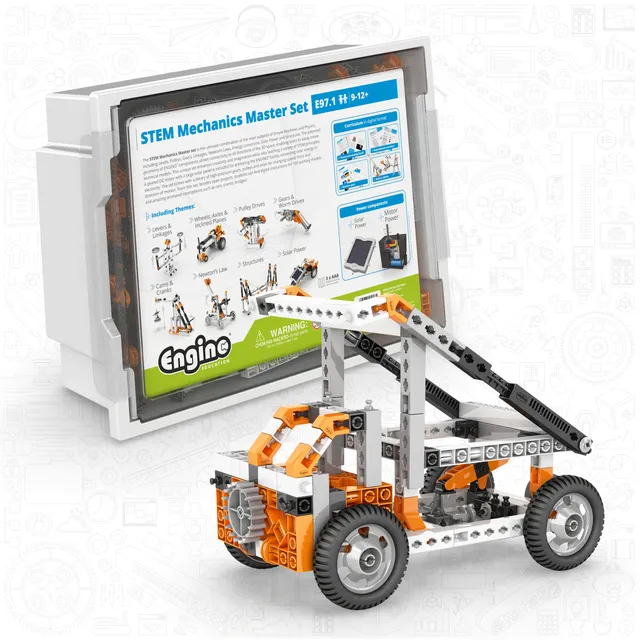 Engino STEM Mechanics Master Set constructie 100 modele solar