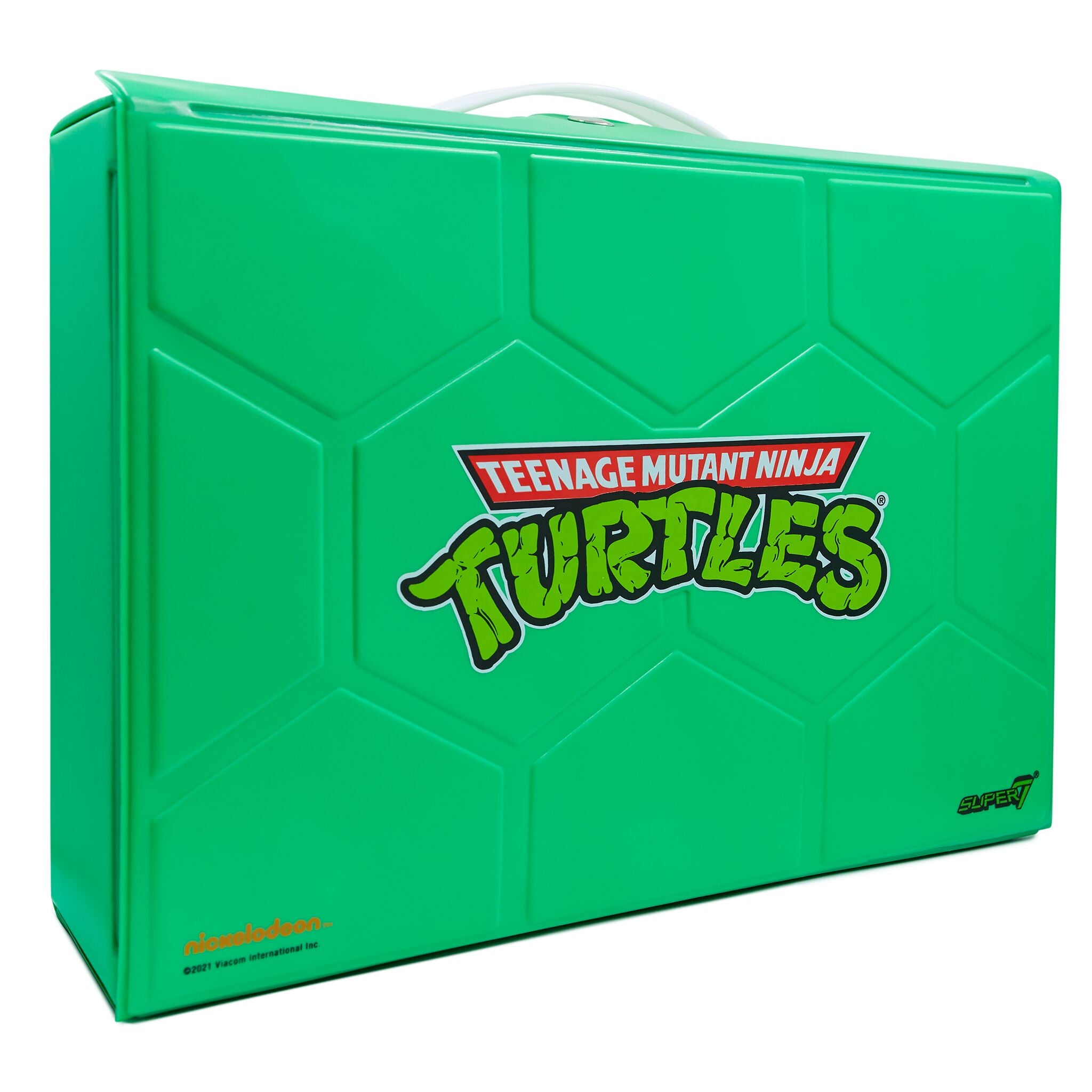 Super7 TMNT Carry Case Michelangelo geanta 24 figurine metalic