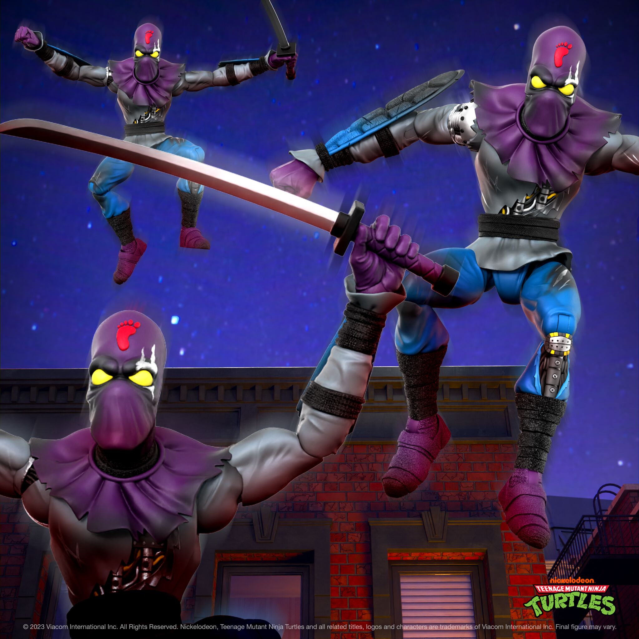 Super7 ULTIMATES! Foot Soldier Battle Damaged figurina 18cm