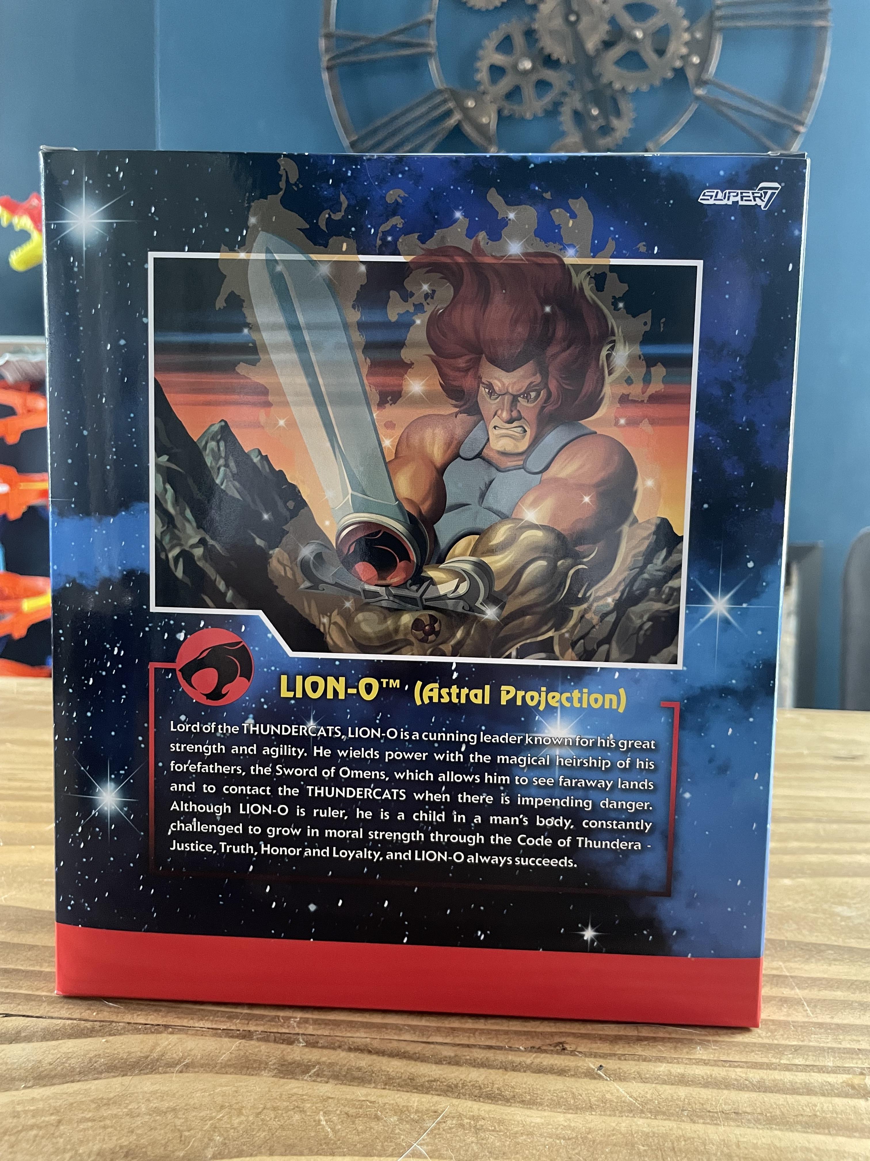 Super7 ThunderCats Ultimates Lion-O figurina astrala 18 cm
