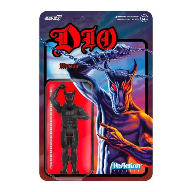 Super7 ReAction Dio Murray figurina 9,5 cm neagra