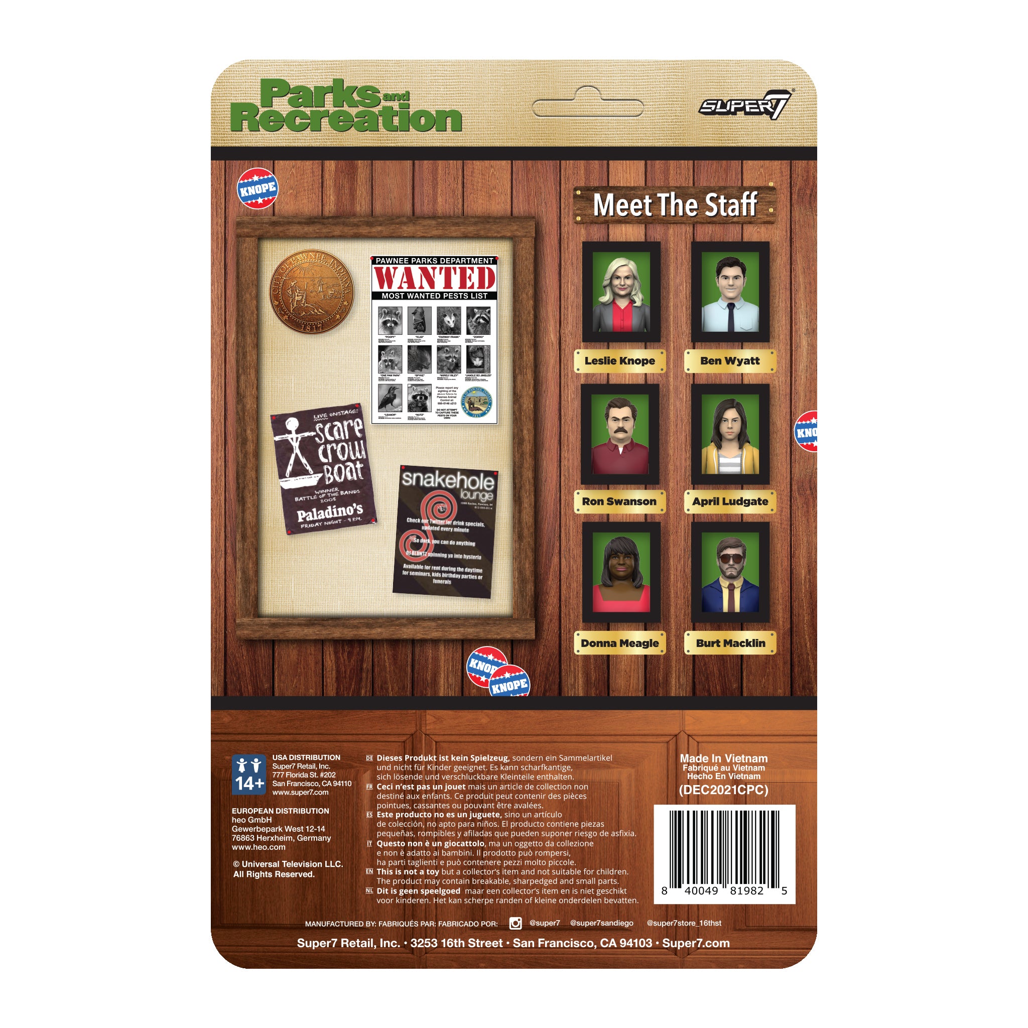 Super7 Parks Recreation Donna Meagle figurină