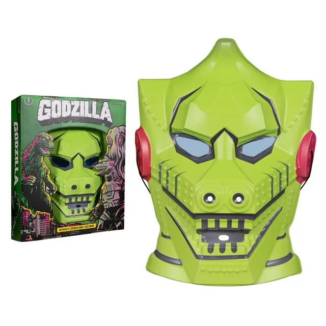 Super7 Toho W1 Mechagodzilla Glow masca fosforescenta