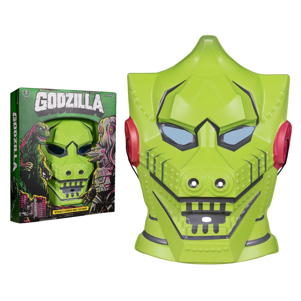 Super7 Toho W1 Mechagodzilla Glow masca fosforescenta
