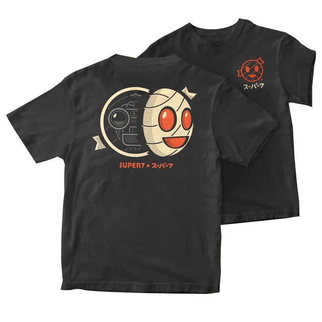 Super7 Mummy Boy Robot Face tricou negru bumbac