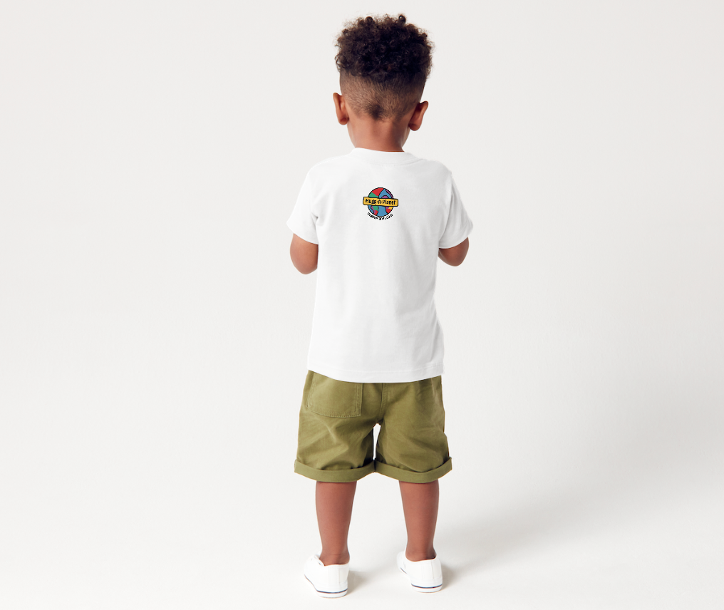 Hugg a Planet Future World Explorer tricou copii S bumbac