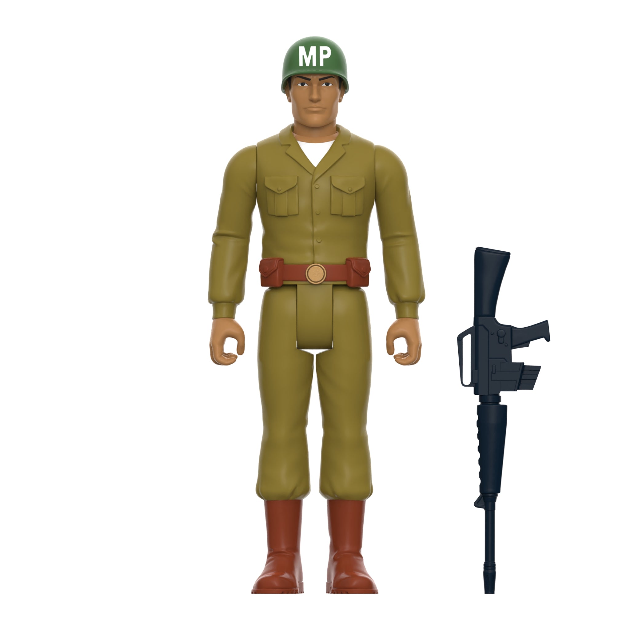 Super7 G.I. Joe ReAction MP Clean Shaven figurina maro