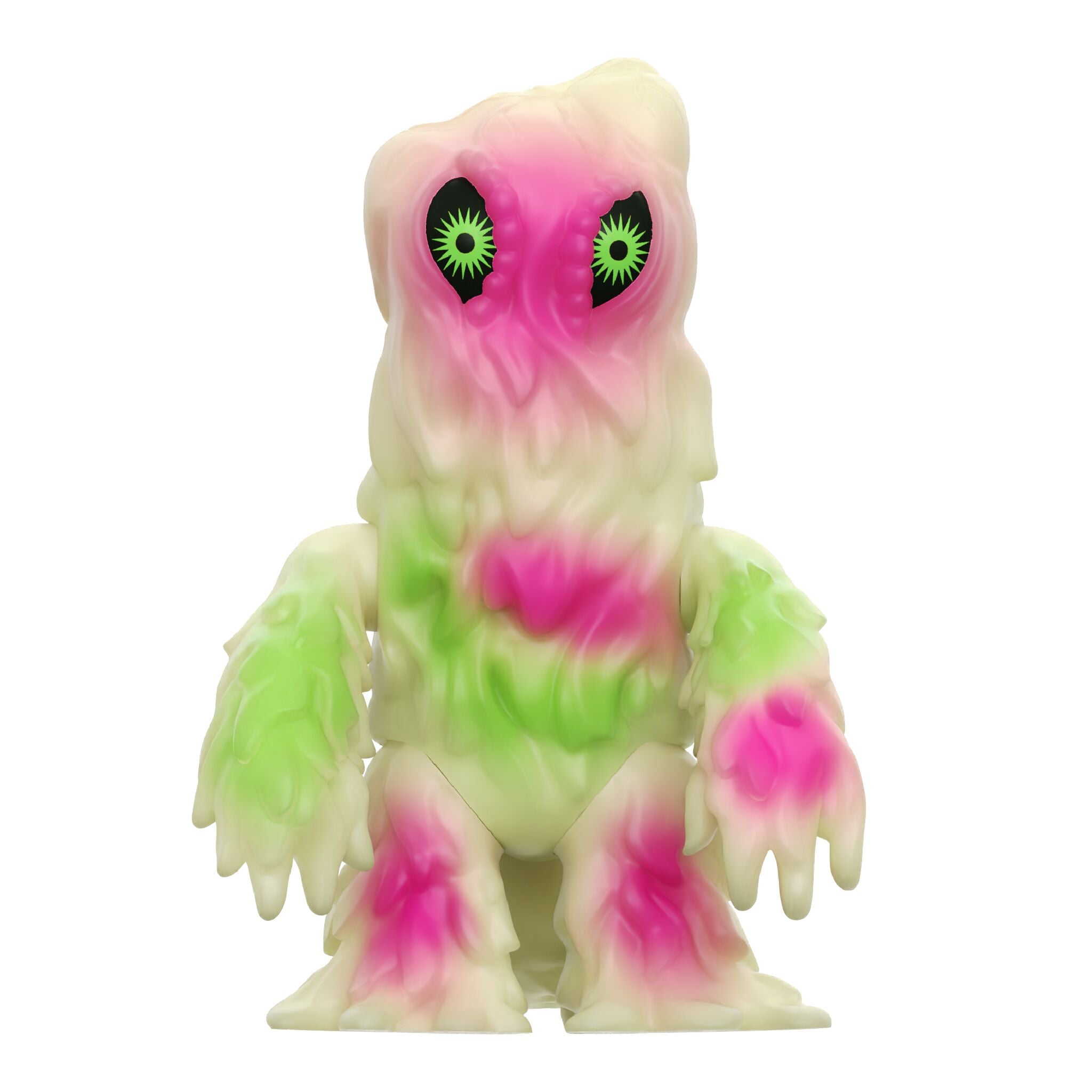 Super7 ReAction Hedorah King Ghidorah figurine glow 2 buc