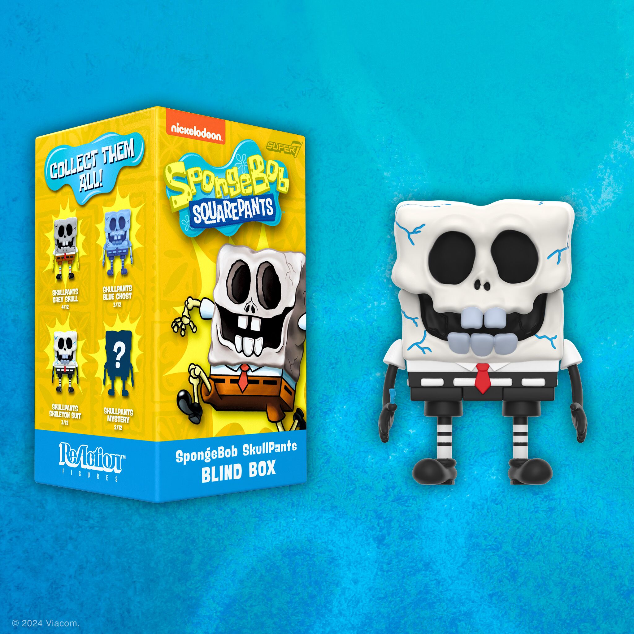Super7 SpongeBob SkullPants figurina blind box