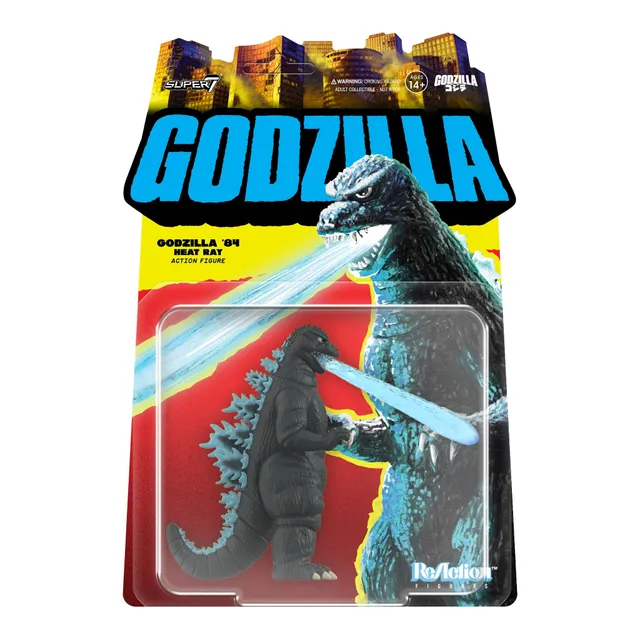 Super7 Toho ReAction Godzilla 84 Heat Ray figurina 9,5 cm